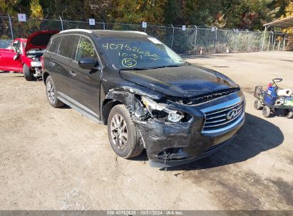 2013 INFINITI JX35 Black  Gasoline 5N1AL0MM9DC309071 photo #1