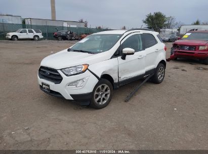 2018 FORD ECOSPORT SE White  Gasoline MAJ6P1UL0JC166136 photo #3