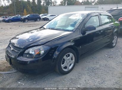 2008 CHEVROLET COBALT LT Black  Gasoline 1G1AL58F287168039 photo #3