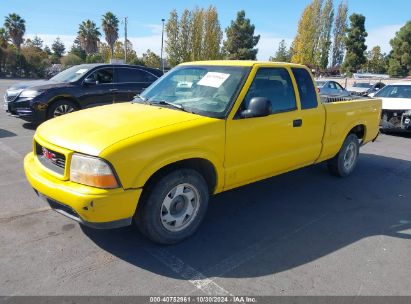 1998 GMC SONOMA SLS SPORTSIDE Yellow  Gasoline 1GTCS19X2W8505416 photo #3