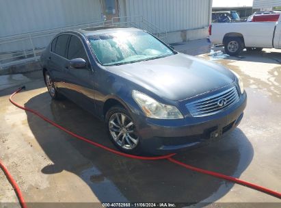 2009 INFINITI G37X Gray  Gasoline JNKCV61F29M356765 photo #1