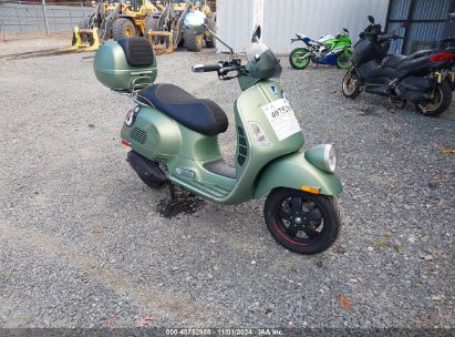 2018 VESPA GTS/SEI GIORNI Green  Other ZAPMA39L7J5400170 photo #1