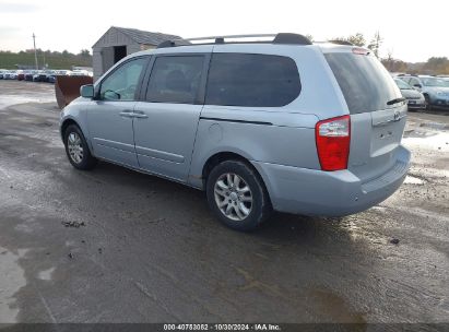 2006 KIA SEDONA EX/LX Silver  Gasoline KNDMB233966029449 photo #4