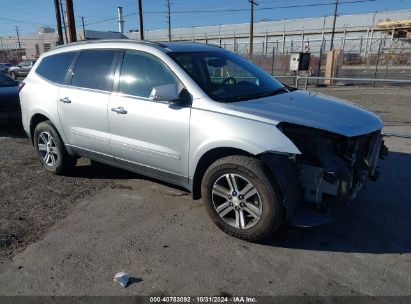 2016 CHEVROLET TRAVERSE LT Silver  Gasoline 1GNKRHKD2GJ262384 photo #1