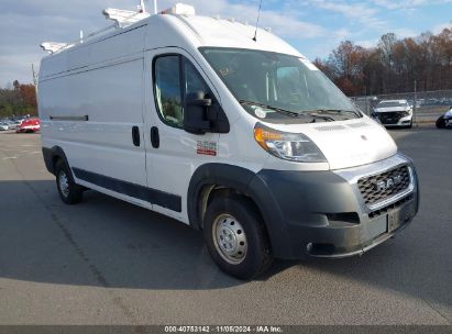 2019 RAM PROMASTER 2500 HIGH ROOF 159 WB White  Flexible Fuel 3C6TRVDG0KE501480 photo #1