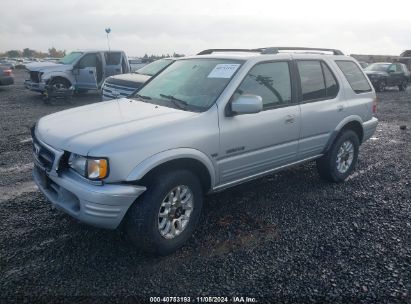 2000 HONDA PASSPORT EX/LX Silver  Gasoline 4S6DM58W9Y4414073 photo #3