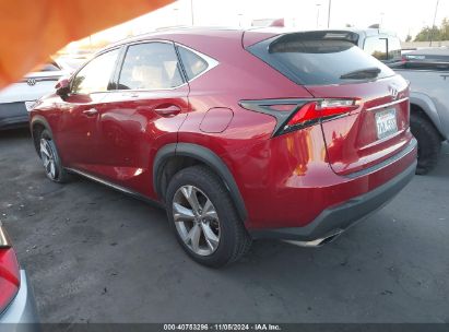 2017 LEXUS NX 200T Red  Gasoline JTJYARBZ2H2054641 photo #4