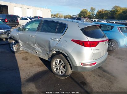 2017 KIA SPORTAGE LX Gray  Gasoline KNDPMCAC0H7255652 photo #4