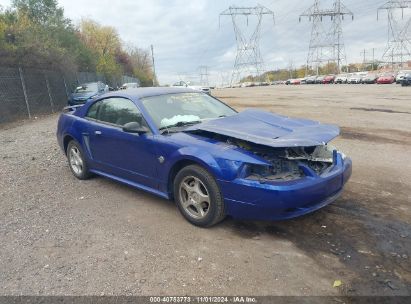 2004 FORD MUSTANG PREMIUM Blue  Gasoline 1FAFP40604F168506 photo #1