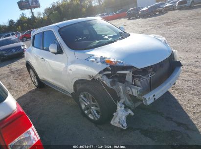 2014 NISSAN JUKE SL White  Gasoline JN8AF5MR3ET351634 photo #1