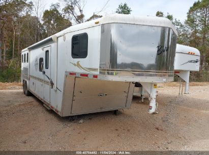 2006 BISON GOOSENECK ENCLOSED TRAILER White  Other 58TTU2829H3030221 photo #1