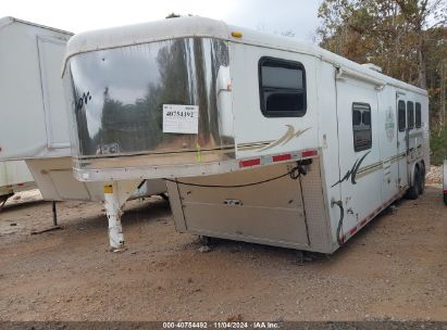 2006 BISON GOOSENECK ENCLOSED TRAILER White  Other 58TTU2829H3030221 photo #3