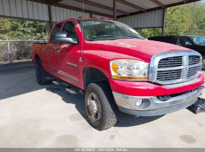 2006 DODGE RAM 2500 SLT/TRX4 OFF ROAD/SPORT/POWER WAGON Red  Diesel 3D7KS28C66G213672 photo #1