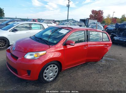 2011 SCION XD Red  Gasoline JTKKU4B46B1013510 photo #3