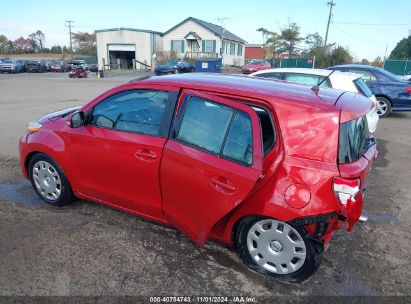 2011 SCION XD Red  Gasoline JTKKU4B46B1013510 photo #4