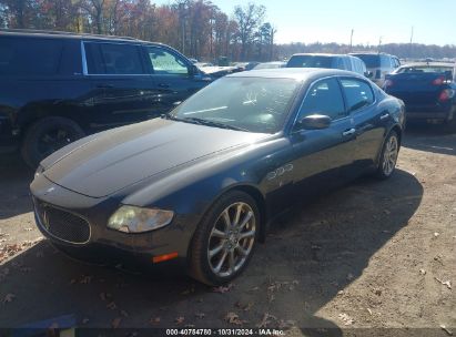 2007 MASERATI QUATTROPORTE BASE AUTOMATIC/EXECUTIVE GT AUTOMATIC/SPORT GT AUTOMATIC Gray  Gasoline ZAMFE39A470031802 photo #3