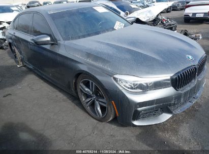 2017 BMW 740I Gray  Gasoline WBA7E2C31HG740707 photo #1