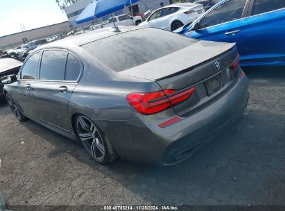 2017 BMW 740I Gray  Gasoline WBA7E2C31HG740707 photo #4