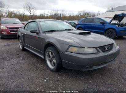 2003 FORD MUSTANG GT Gray  Gasoline 1FAFP42XX3F381922 photo #1