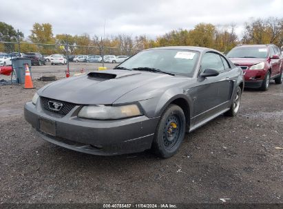 2003 FORD MUSTANG GT Gray  Gasoline 1FAFP42XX3F381922 photo #3