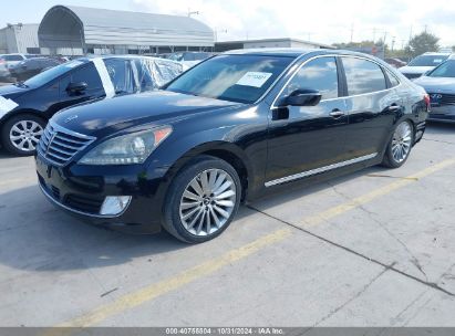 2016 HYUNDAI EQUUS SIGNATURE Black  Gasoline KMHGH4JH9GU103113 photo #3