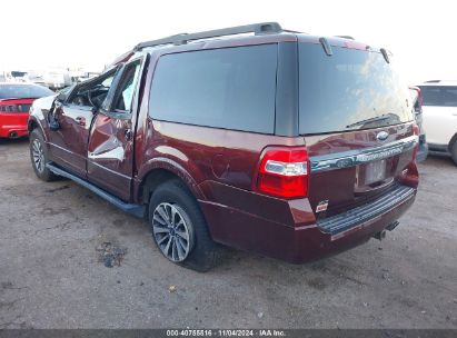 2016 FORD EXPEDITION EL XLT Maroon  Gasoline 1FMJK1JT4GEF20983 photo #4