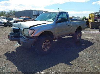 2000 TOYOTA TACOMA Gray  Gasoline 5TEPM62N6YZ685146 photo #3