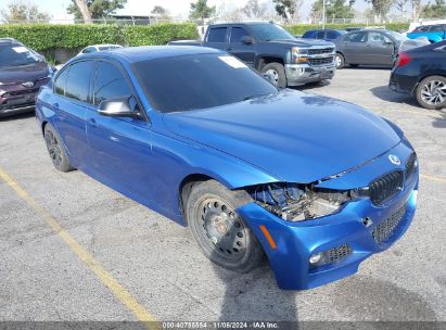 2016 BMW 340I Blue  Gasoline WBA8B3C5XGK384144 photo #1