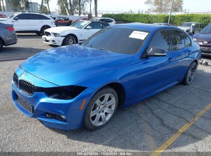 2016 BMW 340I Blue  Gasoline WBA8B3C5XGK384144 photo #3