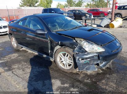 2004 TOYOTA CELICA GT Black  Gasoline JTDDR32T740180521 photo #1