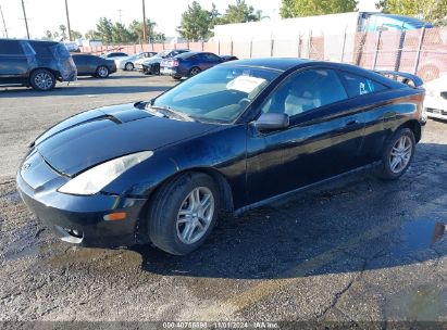 2004 TOYOTA CELICA GT Black  Gasoline JTDDR32T740180521 photo #3