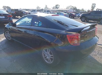 2004 TOYOTA CELICA GT Black  Gasoline JTDDR32T740180521 photo #4