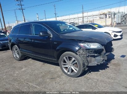 2015 AUDI Q7 3.0T PREMIUM Black  Gasoline WA1LGAFE9FD015321 photo #1