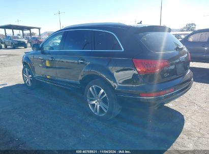 2015 AUDI Q7 3.0T PREMIUM Black  Gasoline WA1LGAFE9FD015321 photo #4