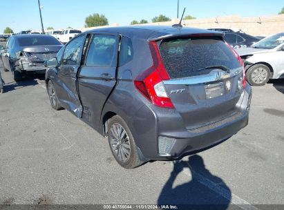 2016 HONDA FIT EX-L Gray  Gasoline 3HGGK5H92GM703746 photo #4