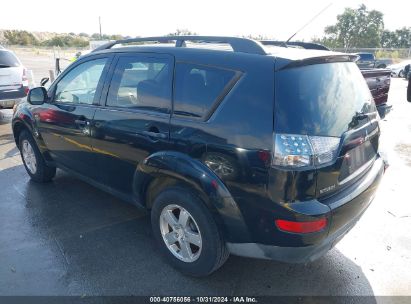 2007 MITSUBISHI OUTLANDER ES/LS Black  Gasoline JA4MS31X27U013659 photo #4