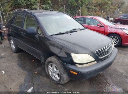 2002 LEXUS RX 300 Black  Gasoline JTJGF10U120147434 photo #1