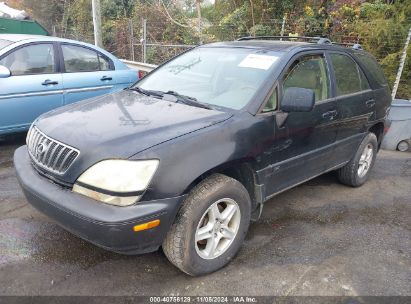 2002 LEXUS RX 300 Black  Gasoline JTJGF10U120147434 photo #3