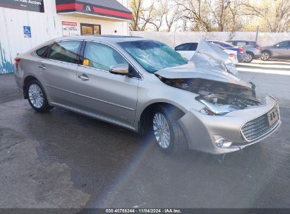 2014 TOYOTA AVALON HYBRID LIMITED Silver  Hybrid 4T1BD1EB8EU022272 photo #1