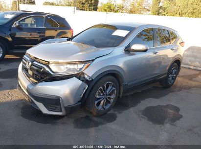 2021 HONDA CR-V 2WD EX Gray  Gasoline 2HKRW1H53MH426933 photo #3