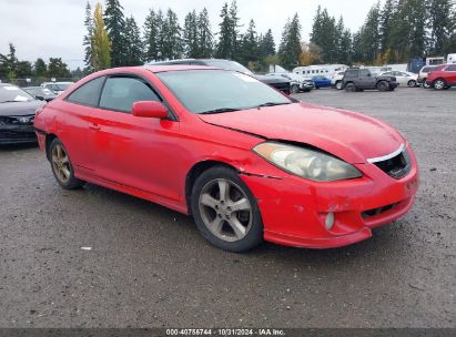 2004 TOYOTA CAMRY SOLARA SE SPORT V6 Red  Gasoline 4T1CA38P24U021990 photo #1