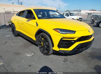 2022 LAMBORGHINI URUS GRAPHITE CAPSULE/PEARL CAPSULE Yellow  Gasoline ZPBUA1ZL3NLA21795 photo #1