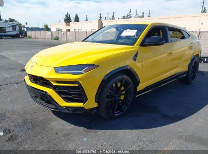 2022 LAMBORGHINI URUS GRAPHITE CAPSULE/PEARL CAPSULE Yellow  Gasoline ZPBUA1ZL3NLA21795 photo #3