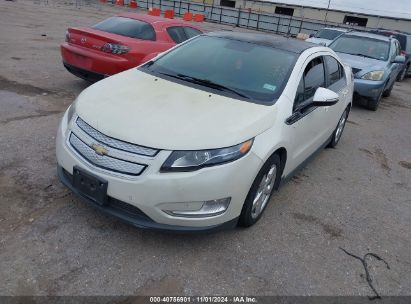 2011 CHEVROLET VOLT White  Hybrid 1G1RD6E44BU103033 photo #3