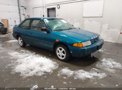 1996 FORD ESCORT LX Teal  Gasoline 1FASP11J2TW133996 photo #1