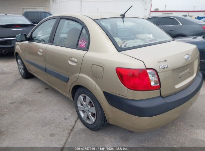 2008 KIA RIO LX Champagne  Gasoline KNADE123086329125 photo #4