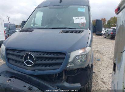 2018 MERCEDES-BENZ SPRINTER 2500 STANDARD ROOF V6 Blue  Diesel WD3PE7CD1JP635609 photo #3