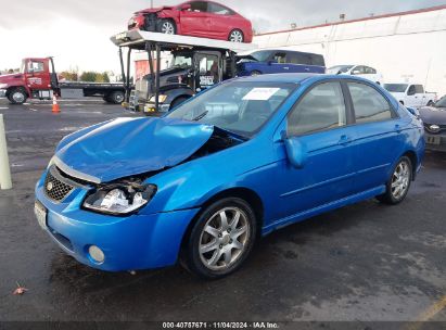 2006 KIA SPECTRA EX/LX/SX Blue  Gasoline KNAFE121265323191 photo #3