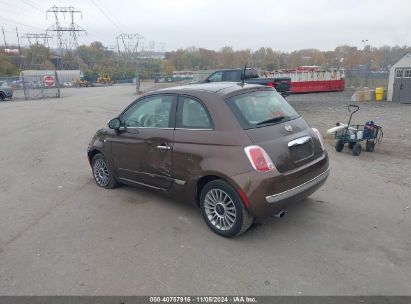 2015 FIAT 500 LOUNGE Brown  Gasoline 3C3CFFCR5FT615720 photo #4