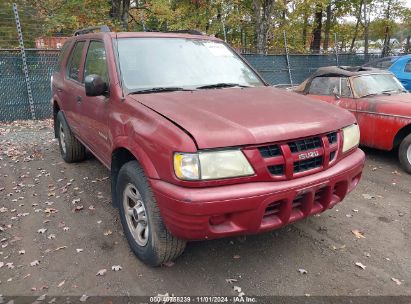 2004 ISUZU RODEO S/S 3.2L V6 Burgundy  Gasoline 4S2CK58WX44302170 photo #1